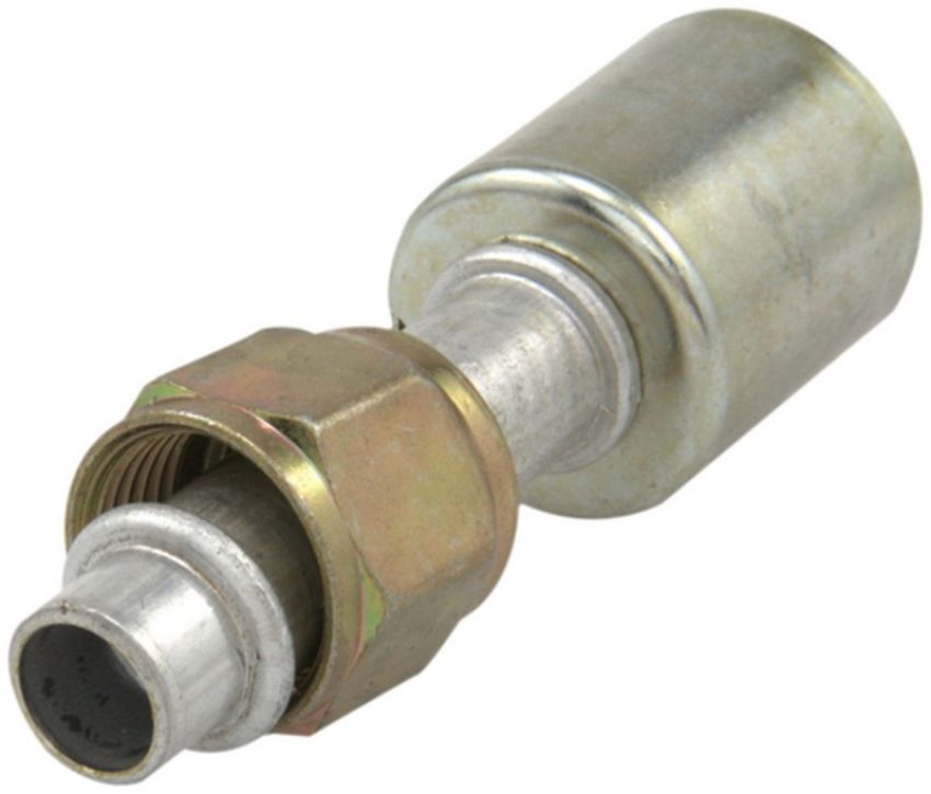 Four Seasons 15422 Straight Female O-Ring, Aluminum, Standard Diameter Beadlock, A/C Fitting