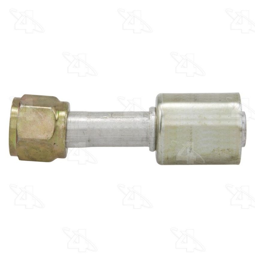 Four Seasons 15422 Straight Female O-Ring, Aluminum, Standard Diameter Beadlock, A/C Fitting