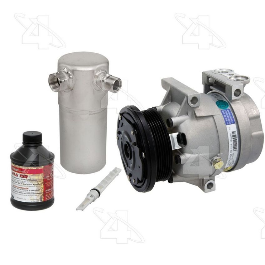 Four Seasons 1544NK Complete Air Conditioning Kit w/ New Compressor