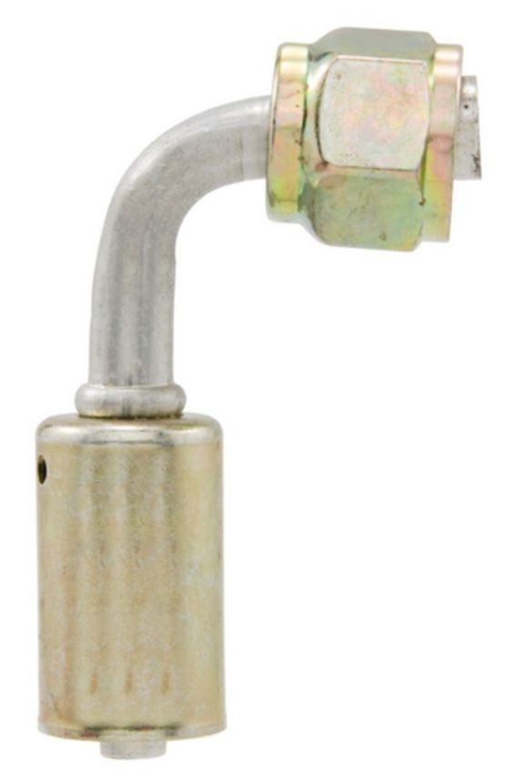 Four Seasons 15606 90 Degree Female O-Ring, Aluminum, Standard Diameter Beadlock, A/C Fitting