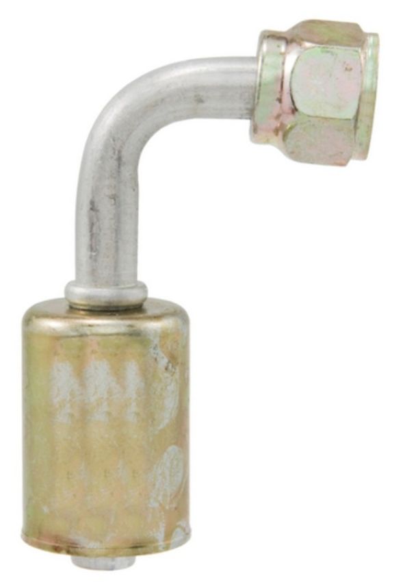 Four Seasons 15608 90 Degree Female O-Ring, Aluminum, Standard Diameter Beadlock, A/C Fitting