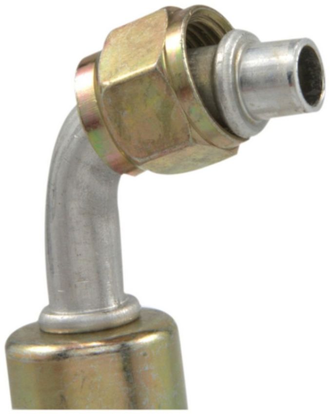 Four Seasons 15610 90 Degree Female O-Ring, Aluminum, Standard Diameter Beadlock, A/C Fitting