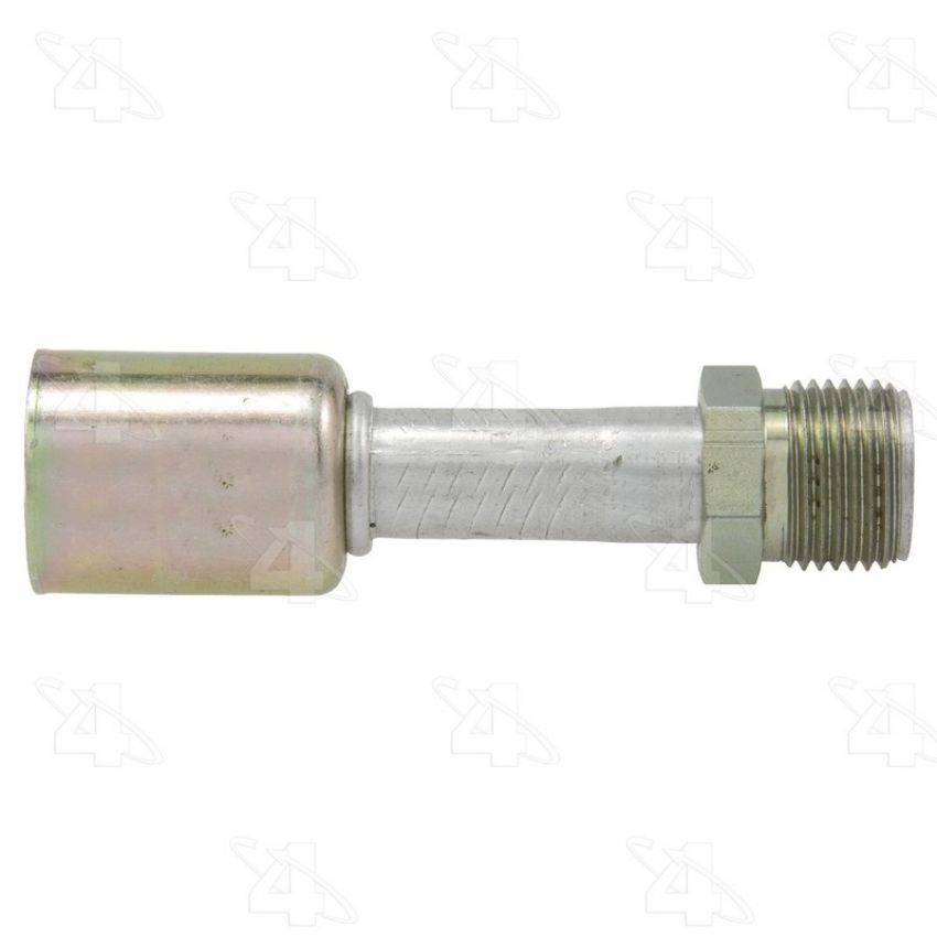 Four Seasons 15810 Straight Male Insert O-Ring, Aluminum, Standard Diameter Beadlock, A/C Fitting
