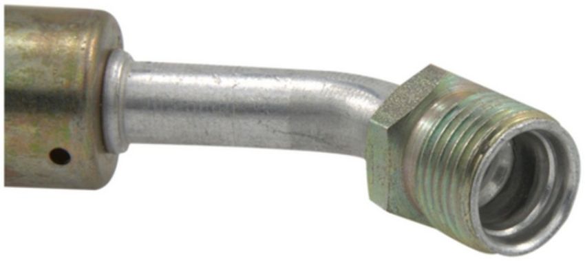 Four Seasons 15820 45 Degree Male Insert O-Ring, Aluminum, Standard Diameter Beadlock, A/C Fitting