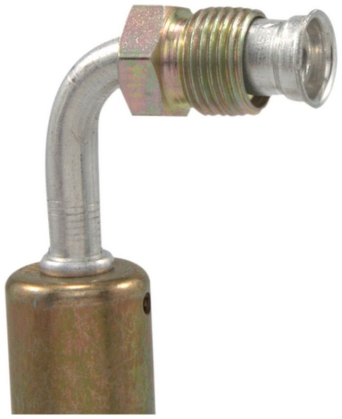 Four Seasons 15826 90 Degree Male Insert O-Ring, Aluminum, Standard Diameter Beadlock, A/C Fitting