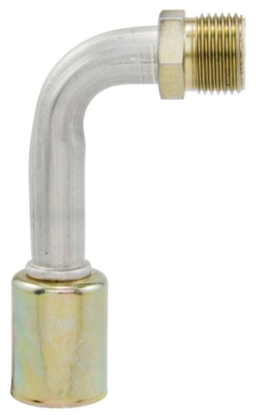 Four Seasons 15830 90 Degree Male Insert O-Ring, Aluminum, Standard Diameter Beadlock, A/C Fitting