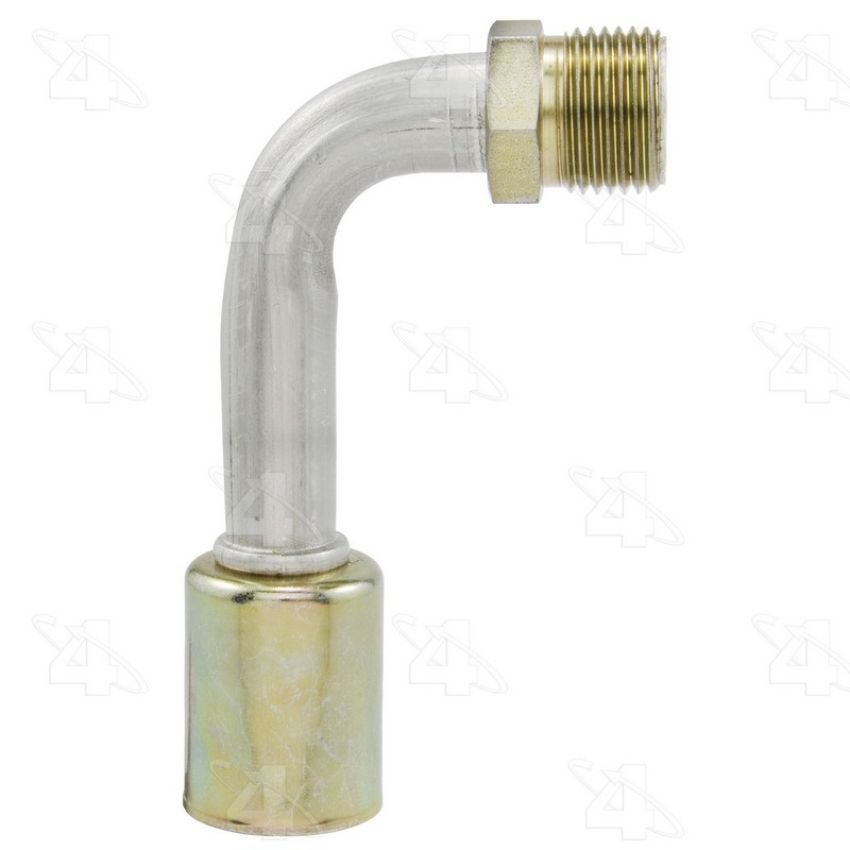 Four Seasons 15830 90 Degree Male Insert O-Ring, Aluminum, Standard Diameter Beadlock, A/C Fitting