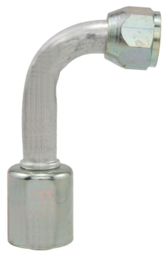 Four Seasons 15940 90 Degree Female Flare, Aluminum, Standard Diameter Beadlock, A/C Fitting