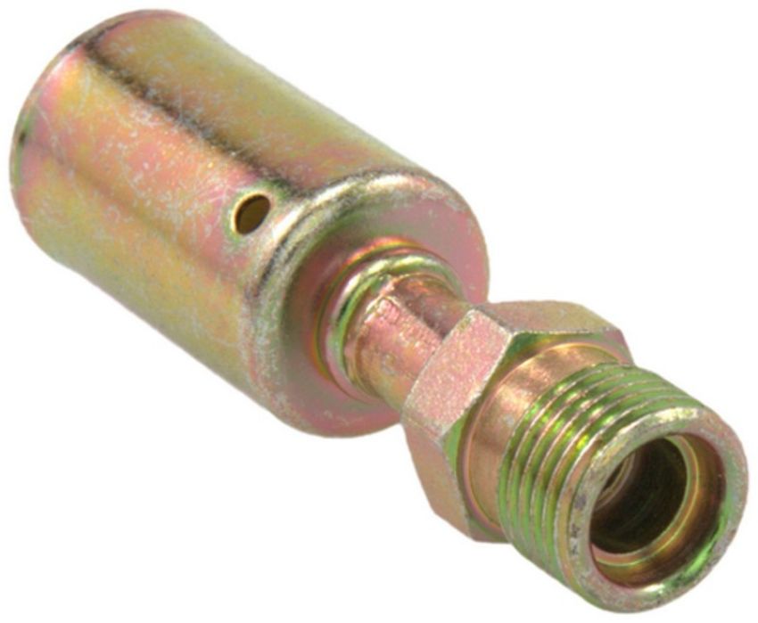 Four Seasons 16606 Straight Male Insert O-Ring, Steel, Standard Diameter Beadlock A/C Fitting