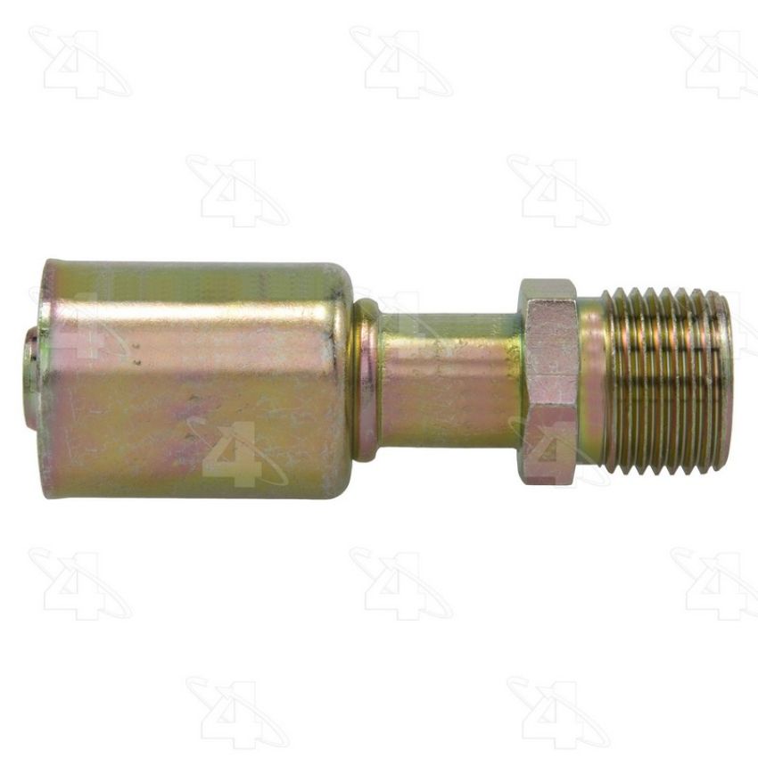 Four Seasons 16610 Straight Male Insert O-Ring, Steel, Standard Diameter Beadlock A/C Fitting