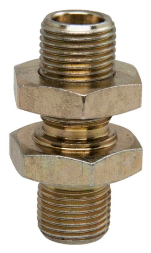 Four Seasons 16736 Straight Bulkhead Male Insert O-Ring, Steel, Adapter, A/C Fitting