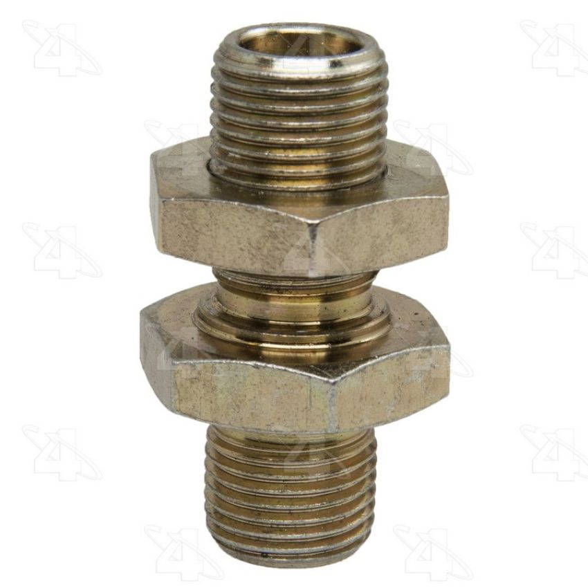 Four Seasons 16736 Straight Bulkhead Male Insert O-Ring, Steel, Adapter, A/C Fitting