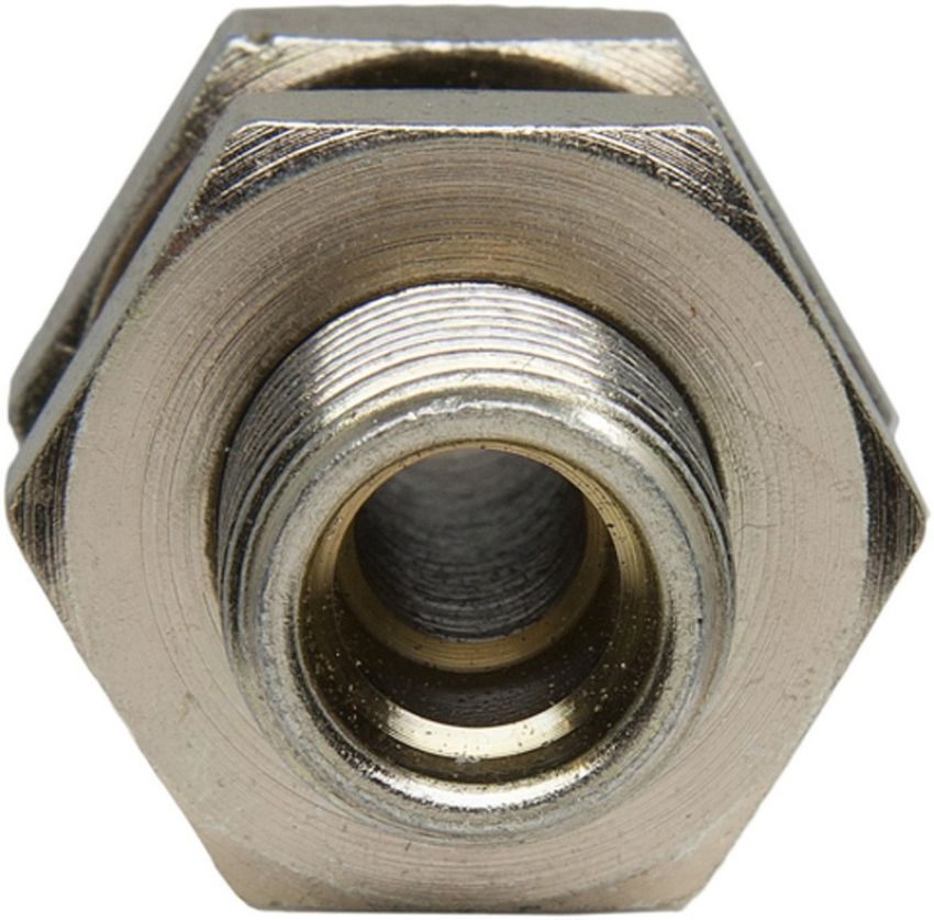 Four Seasons 16736 Straight Bulkhead Male Insert O-Ring, Steel, Adapter, A/C Fitting