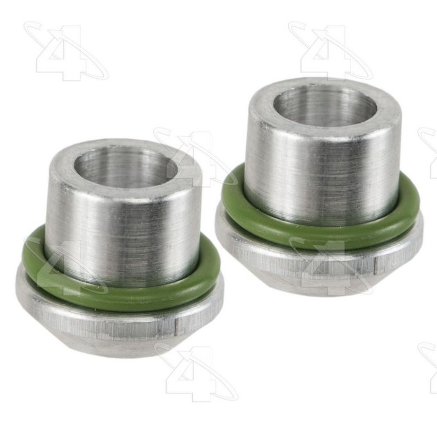 Four Seasons 16748 Male Insert O-Ring to Male Flare, Aluminum, Adapter, A/C Fitting