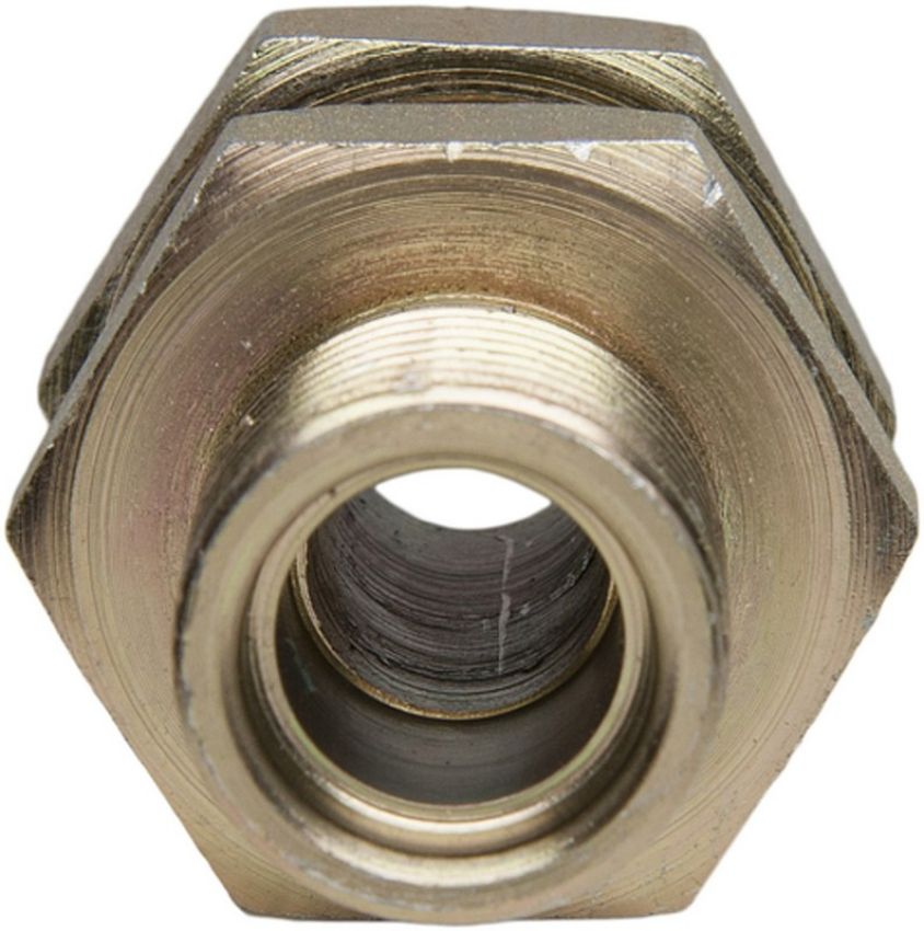 Four Seasons 16768 Straight Bulkhead Male Insert O-Ring, Steel, Adapter, A/C Fitting