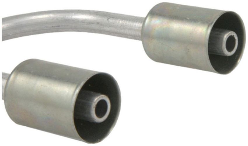 Four Seasons 17208 180 Degree Splicer, Aluminum, Standard Diameter Beadlock, A/C Fitting