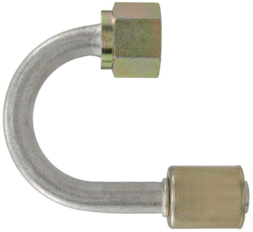 Four Seasons 17222 180 Degree Female O-Ring, Aluminum, Standard Diameter Beadlock, A/C Fitting