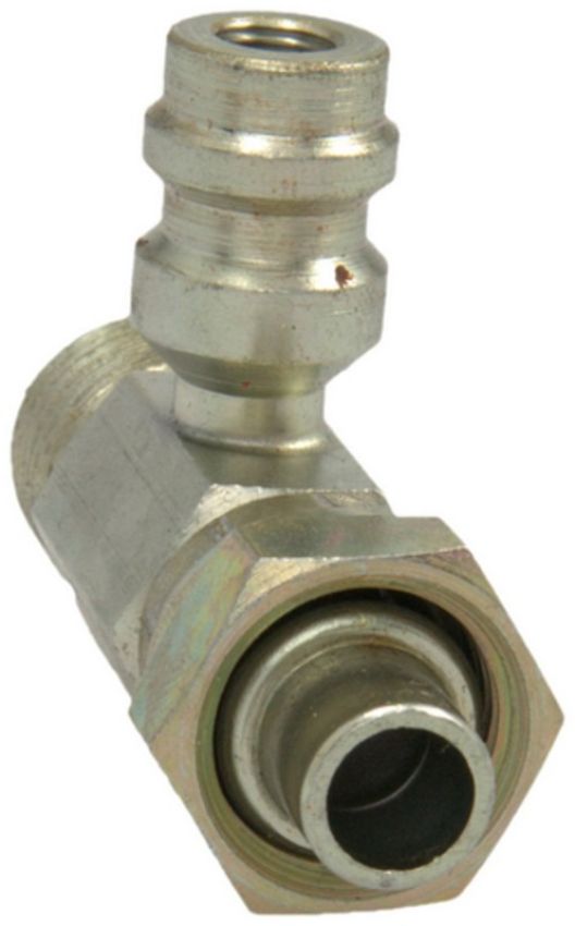 Four Seasons 17232 Female O-Ring to Male Insert O-Ring with R134a Service Port, Steel, Adapter