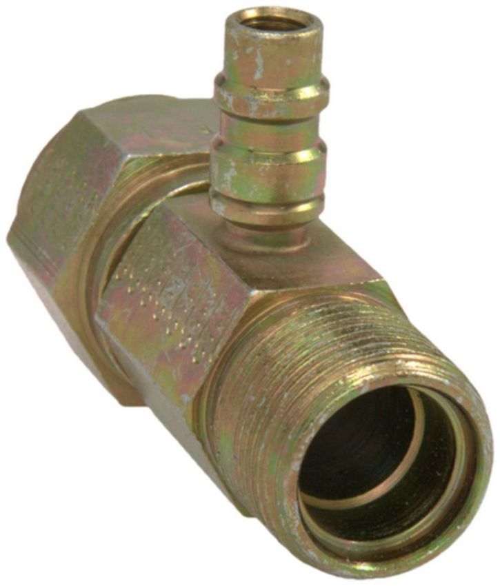 Four Seasons 17234 Female O-Ring to Male Insert O-Ring with R134a Service Port, Steel, Adapter