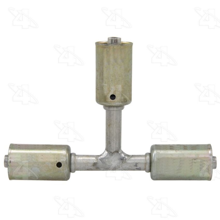 Four Seasons 17306 T-Splicer, Aluminum, Standard Diameter Beadlock, A/C Fitting