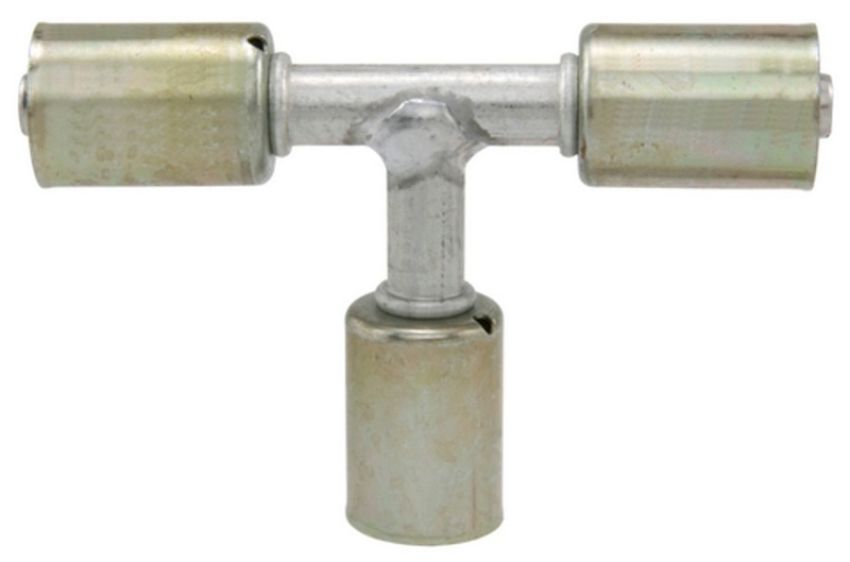 Four Seasons 17308 T-Splicer, Aluminum, Standard Diameter Beadlock, A/C Fitting