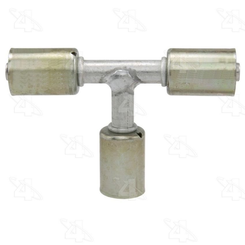 Four Seasons 17308 T-Splicer, Aluminum, Standard Diameter Beadlock, A/C Fitting