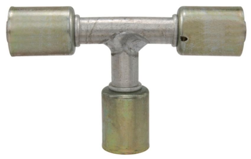 Four Seasons 17310 T-Splicer, Aluminum, Standard Diameter Beadlock, A/C Fitting