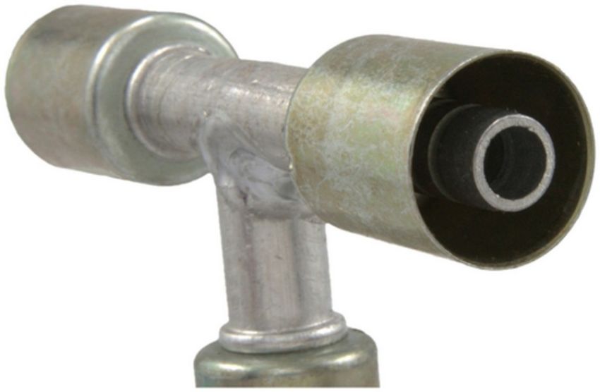 Four Seasons 17310 T-Splicer, Aluminum, Standard Diameter Beadlock, A/C Fitting