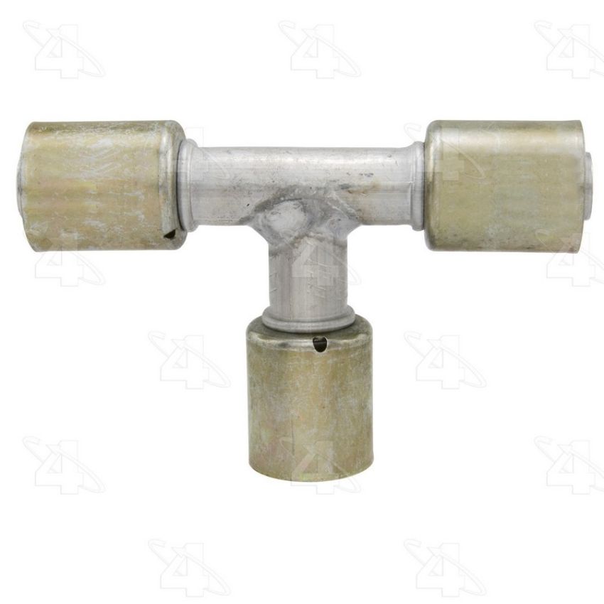 Four Seasons 17312 T-Splicer, Aluminum, Standard Diameter Beadlock, A/C Fitting
