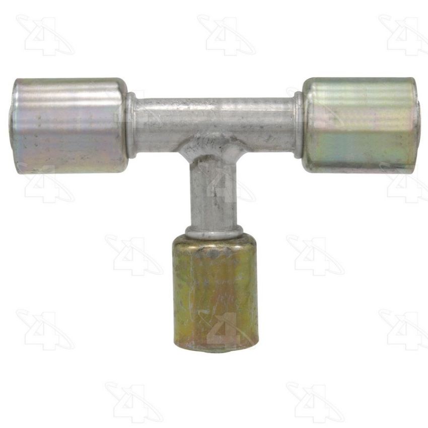 Four Seasons 17322 T-Splicer, Aluminum, Standard Diameter Beadlock, A/C Fitting