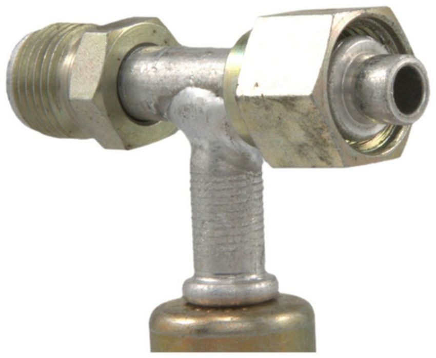 Four Seasons 17666 T-Splicer, Aluminum, Female O-Ring to Male Insert O-ring to Std. Dia. Beadlock