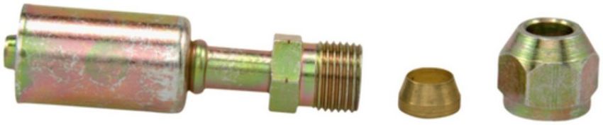 Four Seasons 17850 Straight Compression, Steel, Standard Diameter Beadlock, A/C Fitting