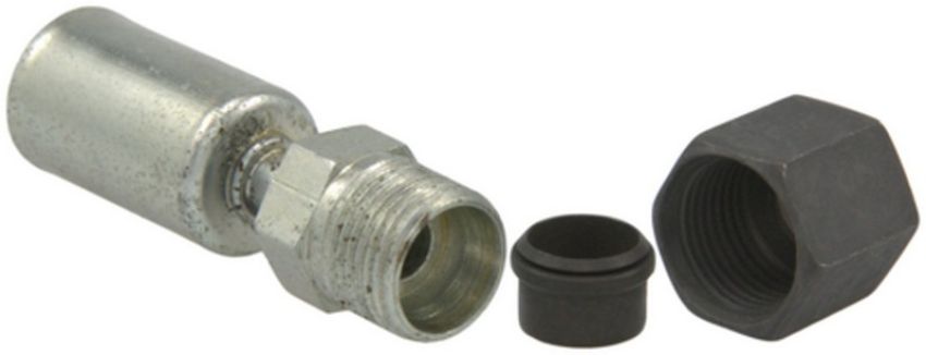 Four Seasons 17851 Straight Compression, Steel, Standard Diameter Beadlock, A/C Fitting
