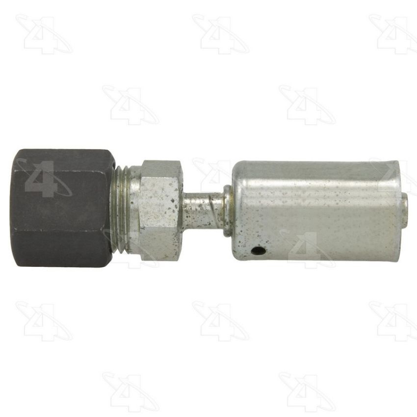 Four Seasons 17851 Straight Compression, Steel, Standard Diameter Beadlock, A/C Fitting