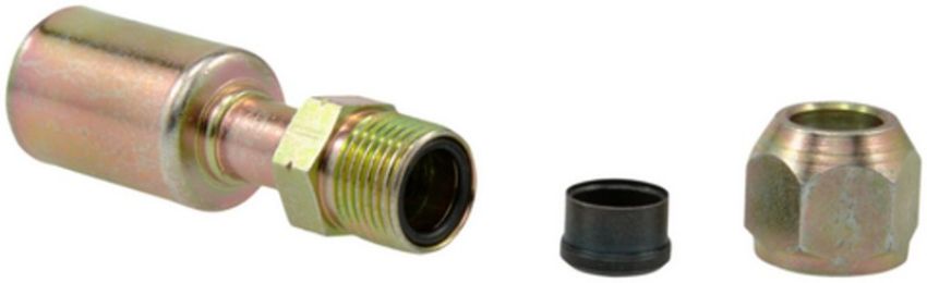 Four Seasons 17852 Straight Compression, Steel, Standard Diameter Beadlock, A/C Fitting