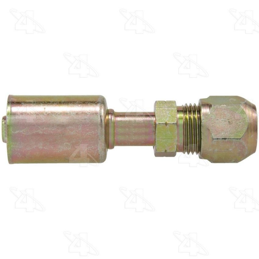 Four Seasons 17852 Straight Compression, Steel, Standard Diameter Beadlock, A/C Fitting