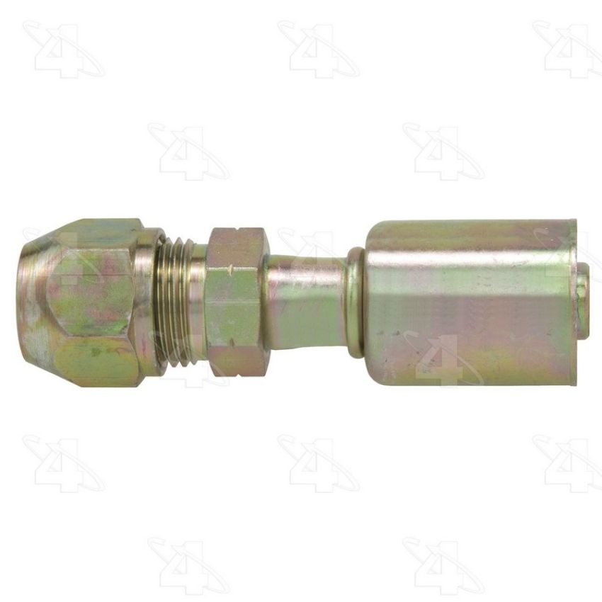 Four Seasons 17854 Straight Compression, Steel, Standard Diameter Beadlock, A/C Fitting