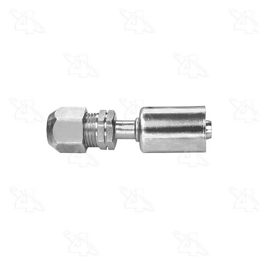 Four Seasons 17860 Straight Compression, Steel, Standard Diameter Beadlock, A/C Fitting