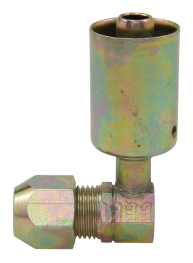 Four Seasons 17877 90 Degree Compression, Steel, Standard Diameter Beadlock, A/C Fitting