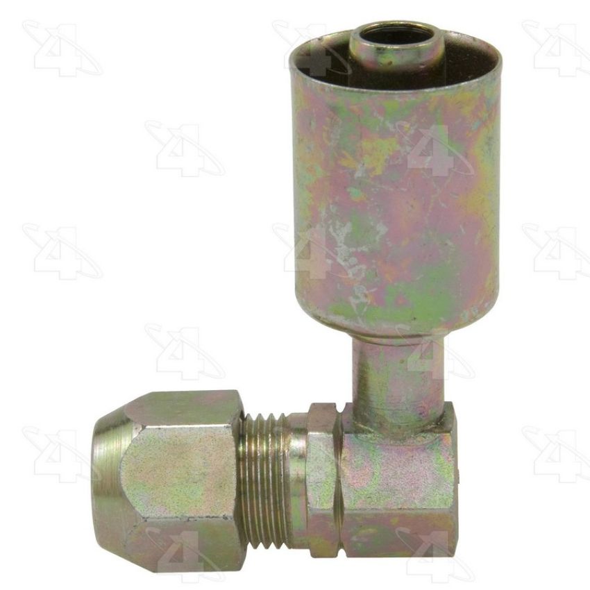 Four Seasons 17879 90 Degree Compression, Steel, Standard Diameter Beadlock, A/C Fitting