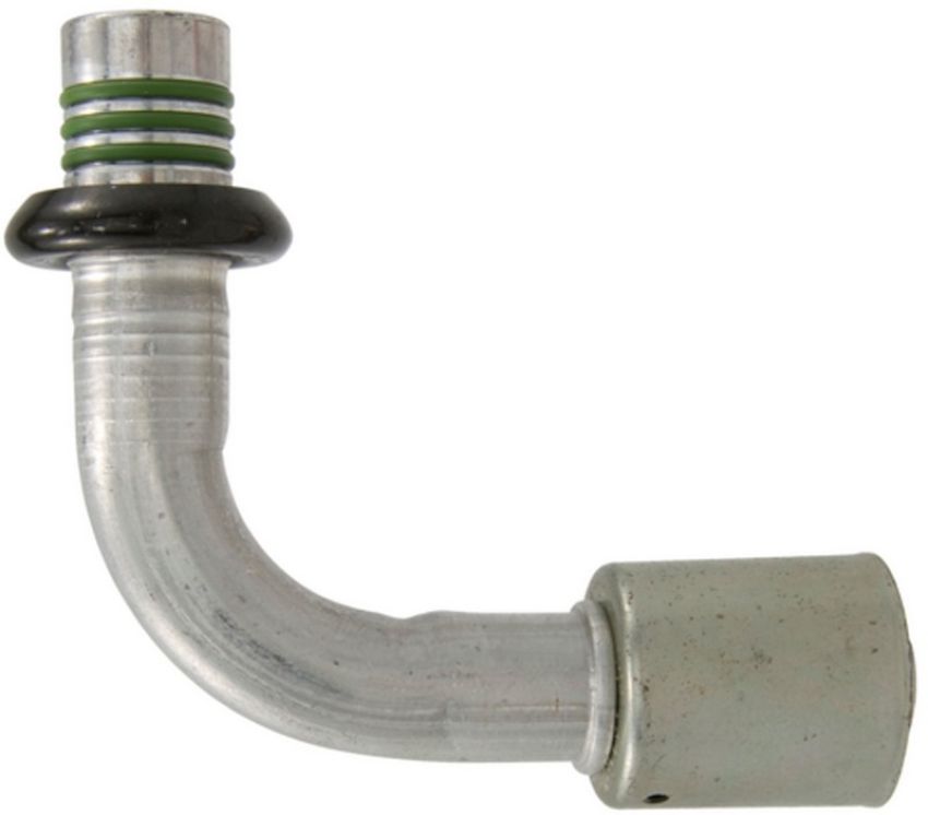 Four Seasons 17912 90 Degree Male Springlock, Aluminum, Standard Diameter Beadlock, A/C Fitting