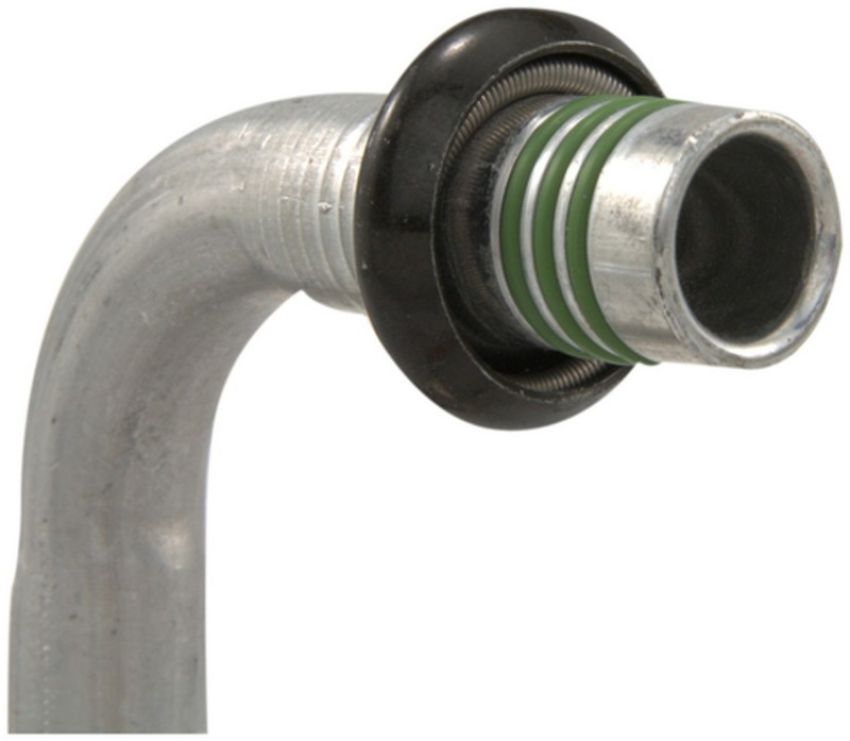 Four Seasons 17912 90 Degree Male Springlock, Aluminum, Standard Diameter Beadlock, A/C Fitting