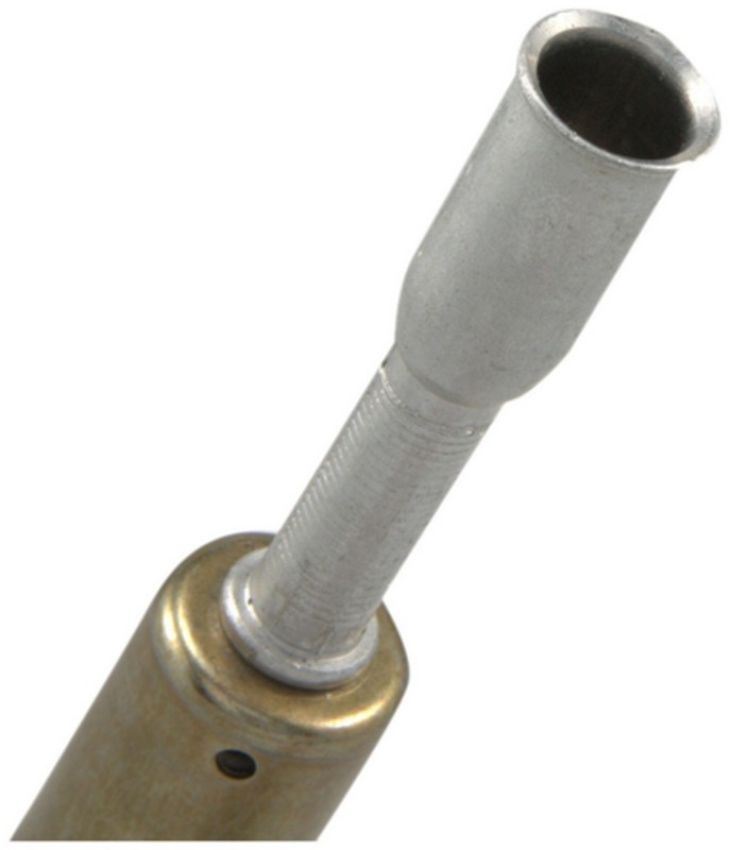 Four Seasons 17916 Straight Female Springlock, Aluminum, Standard Diameter Beadlock, A/C Fitting