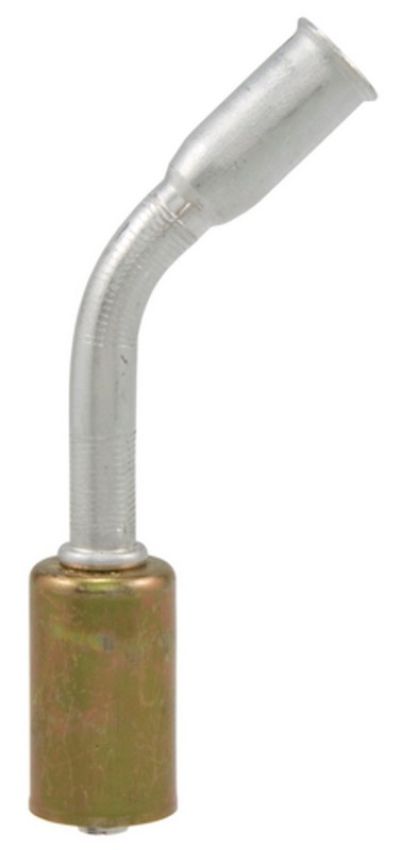 Four Seasons 17926 45 Degree Female Springlock, Aluminum, Standard Diameter Beadlock, A/C Fitting
