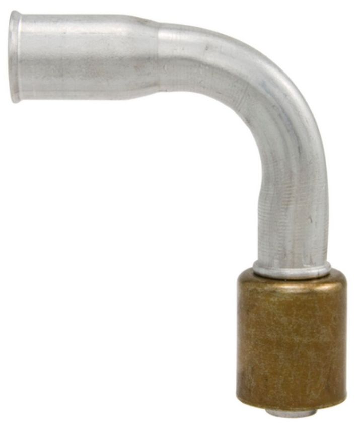 Four Seasons 17942 90 Degree Female Springlock, Aluminum, Standard Diameter Beadlock, A/C Fitting