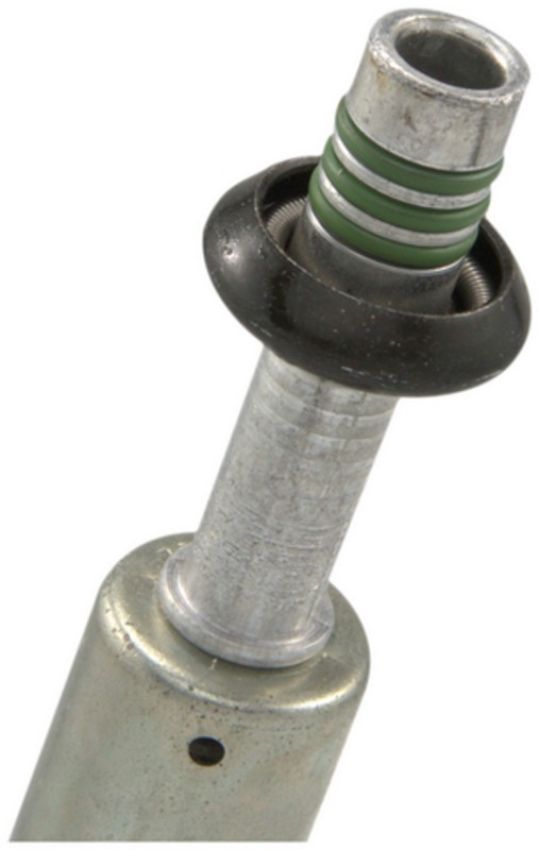 Four Seasons 17958 Straight Male Springlock, Aluminum, Standard Diameter Beadlock, A/C Fitting