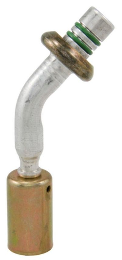 Four Seasons 17986 45 Degree Male Springlock, Aluminum, Standard Diameter Beadlock, A/C Fitting