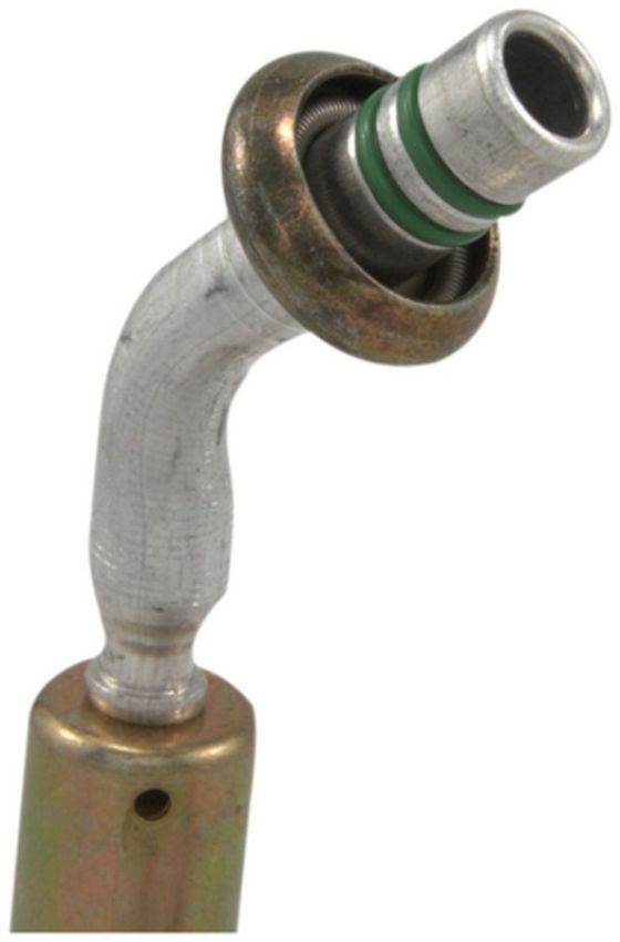 Four Seasons 17986 45 Degree Male Springlock, Aluminum, Standard Diameter Beadlock, A/C Fitting