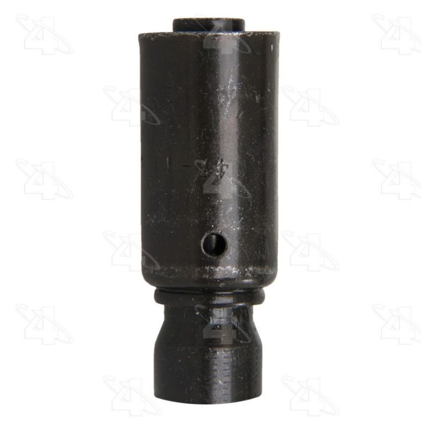 Four Seasons 18128 Braze-On Hose Connector (outer), Steel, Reduced Diameter Beadlock A/C Fitting