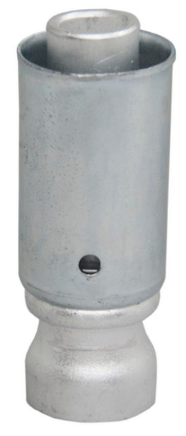 Four Seasons 18237 Braze-On Hose Connector (outer), Aluminum, Reduced Diameter Beadlock A/C Fitting